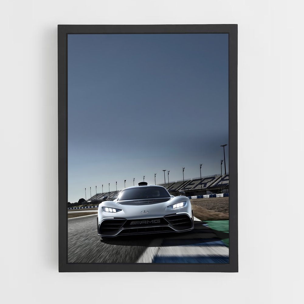 Poster Amg Projet Un Éclatant – affiche Mercedes (vue 2)